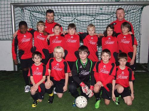 Mannschaftsbild der E1-Junioren 2008/2009